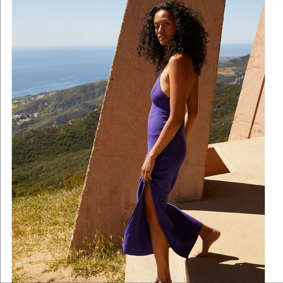 NWT Free People Kristy Halter Dress - Picture 2 of 2